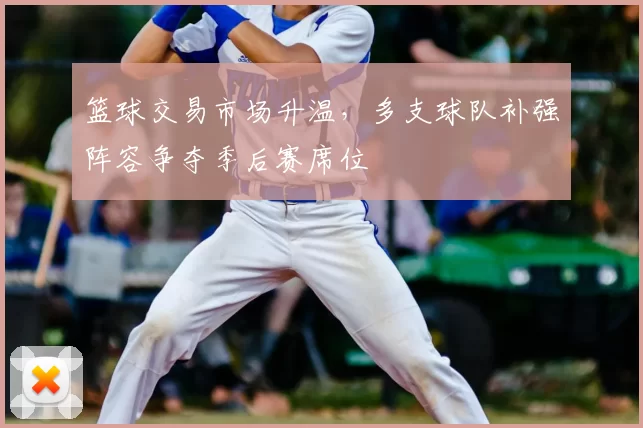 篮球交易市场升温，多支球队补强阵容争夺季后赛席位