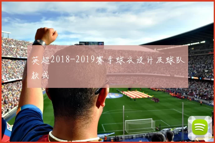 英超2018-2019赛季球衣设计及球队款式