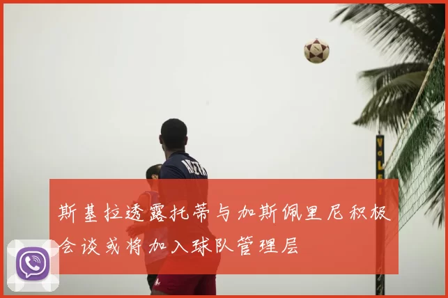 斯基拉透露托蒂与加斯佩里尼积极会谈或将加入球队管理层